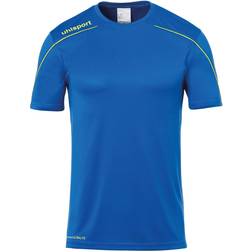 Uhlsport Stream 22 Short Sleeved Shirt Kids - Azurblue/Lime yellow