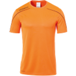 Uhlsport Stream 22 Short Sleeved Shirt Kids - Fluo Orange/Black