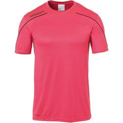 Uhlsport Stream 22 Short Sleeved Shirt Kids - Pink/Black