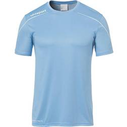 Uhlsport Stream 22 Short Sleeved Shirt Kids - Skyblue/White