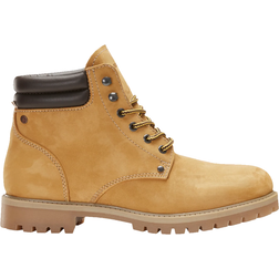 Jack & Jones Nubuck-Sewed Boots - Brown/Honey