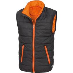 Result Core Mouwloze Bodywarmer - Oranje/Veelkleurig/Blauw