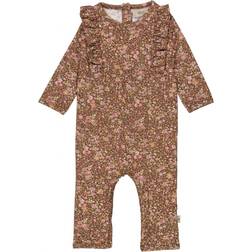 Wheat Kira Jumpsuit - Cups and Mice (9314e-132-9080)