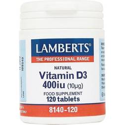 Lamberts Vitamin D 400iu 120 pcs