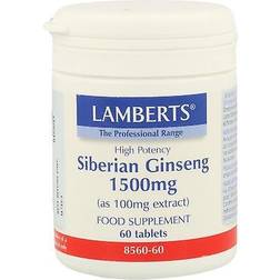 Lamberts Siberian Ginseng 1500mg 60 pcs