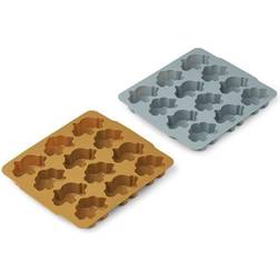 Liewood Sonny Dino Ice Cube Tray 2pcs 15cm