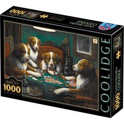 Dtoys Cassius Marcellus Coolidge Poker Game 1000 Pieces