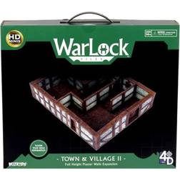 WizKids WarLock Tiles: Expansion Town & Village II Full Height Plaster Walls