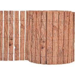 vidaXL Bark Fence 1000x30cm