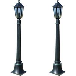 vidaXL Preston Stolpelampe 105cm 2stk