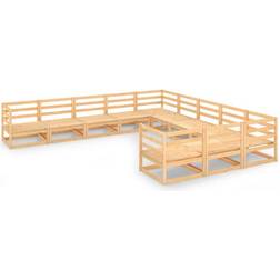 vidaXL 3076014 Loungesæt, borde inkl. 11 sofaer