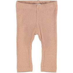 Name It Rib Leggings - Brown/Cafa Au Lait (13194409)