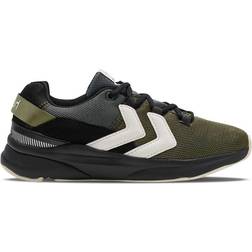 Hummel Reach LX300 Recycled Lace Jr - Black/Covert Green