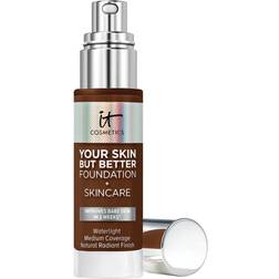 IT Cosmetics Your Skin But Better Foundation Skincare Deep Cool 62