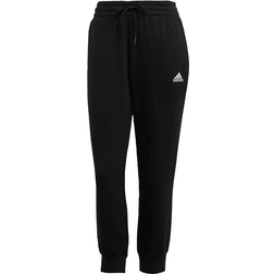 Adidas Essentials Regular Tapered Cuffed Pant Black/White Female