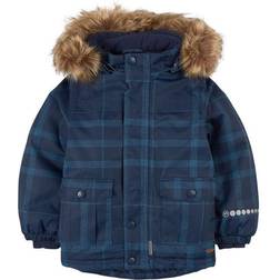 Minymo Winter Coat Jacket - Bluesteel (160534-7002)