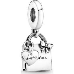 Pandora Shopping Bag Charm - Silver