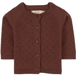 Wheat Maja Knit Cardigan - Maroon (0519e/4519e-560-2750)