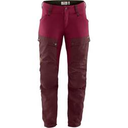 Fjällräven Keb Trousers W Short - Dark Garnet/Plum