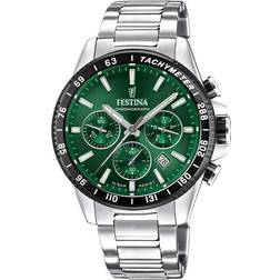 Festina Chrono F20560/4 Miesten 45 mm Analoginen Kvartsi Mineraalilasi