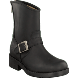 Johnny Bulls Low Boot Zip Back Boot - Black/Silver