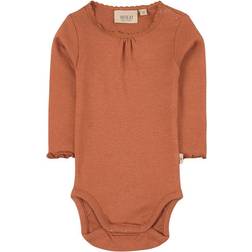 Wheat Rib Lace LS Body - Bronze (9106e-007-0001)