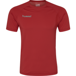 Hummel First Performance Short Sleeves Jersey Men - True Red