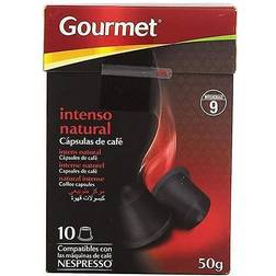 Gourmet Intenso Natural Coffee Capsules 10pcs