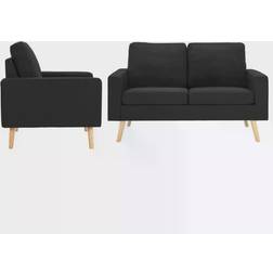 vidaXL - Sofa 130cm 3 personers, 2 personers, 1 pers.