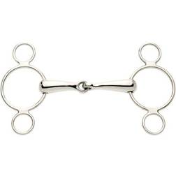 Lorina Continental 2 Ring Jointed Snaffle