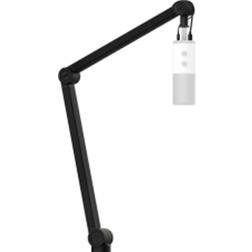 NZXT Boom Arm AP-BOOMA-B1 Boom Arm per lo streaming del microfono Conserva discretamente i cavi USB e XLR Morbido e silenzioso Cover per canali via cavo Nero