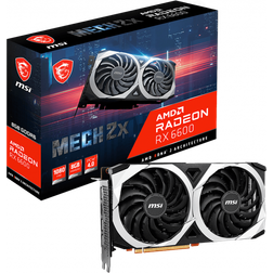 MSI Gráfica RX 6600 MECH 2x 8GB GDDR6