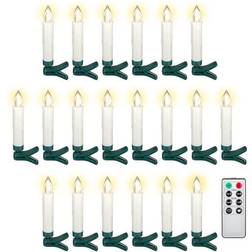 Goobay 34972 Green/White Julgransbelysning 20 Lampor