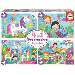 Educa Fantasy Friends 4 in 1