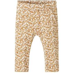 Name It Printed Trouser - Yellow/Curry (13191632)