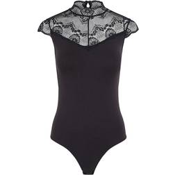 Pieces Naya Bodysuit - Black