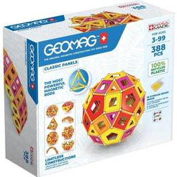 Geomag Classic Panel Recycled Warm Masterbox 388pcs