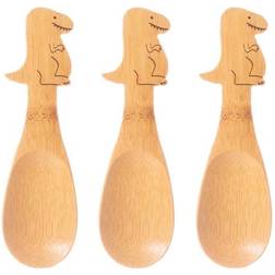 Sass & Belle Bamboo T-Rex Spoons Set of 3