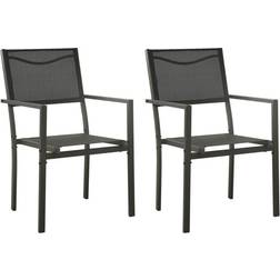 vidaXL 313077 2-pack Garden Dining Chair