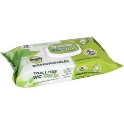 BigBuy WC Biodegradable Wipes 72pcs