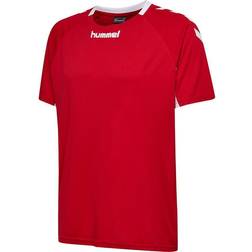 Hummel Core Coloured Team Short Sleeves Jersey Kids - True Red