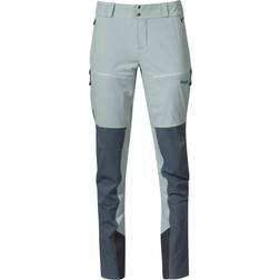 Bergans Rabot V2 Softshell Pants Women - Misty Forest/Orion Blue