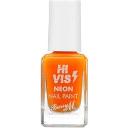 Barry M Hi Vis Neon Nail Paint HVNP1 Outrageous Orange 10ml