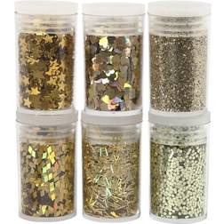 Creativ Company Glitter & Sequins 6-Pack