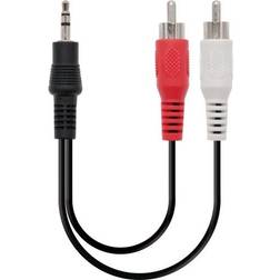 Nanocable 3.5mm-2RCA 3m