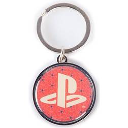 PlayStation Playstation Biker Logo Keychain