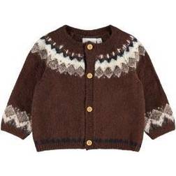 Name It Olan Knit Cardigan - Rocky Road (13193191)