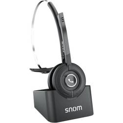 Snom A190 Auriculares Inalámbrico Diadema Oficina/Centro de llamadas Negro