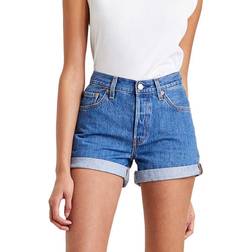 Levi's 501 Rolled Shorts - Sansome Ranson/Blue