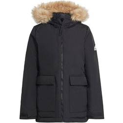 Adidas Hooded Parka W - Black, Female